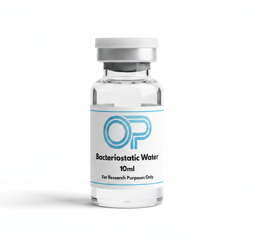 Bacteriostatic Water 10ml vial - for research purposes only